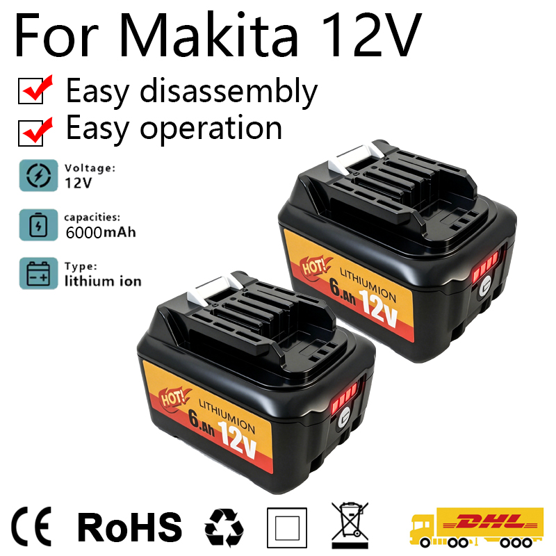 Makita Drill Hp1640 - Batería de Iones de Litio Recargable