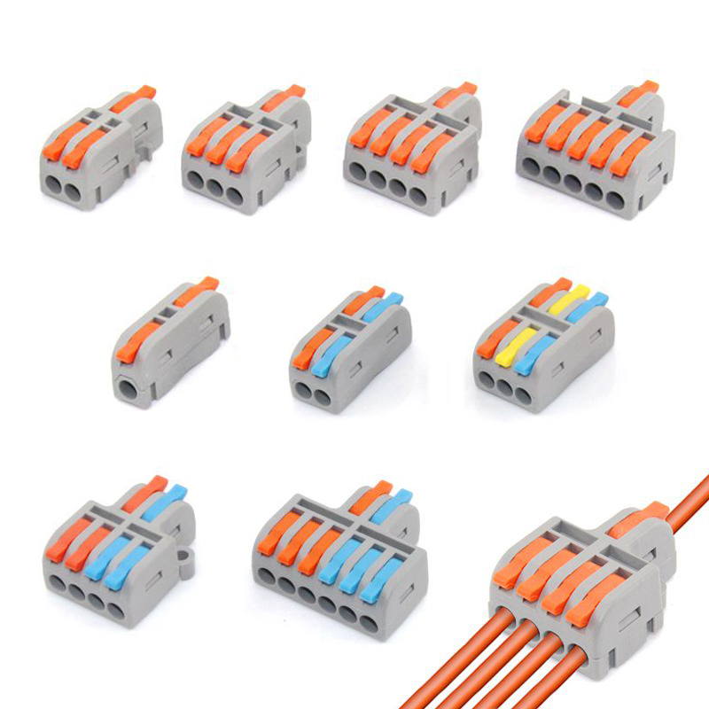 Push Fit Connector - Conectores de Cableado Rápido Mini, Juego