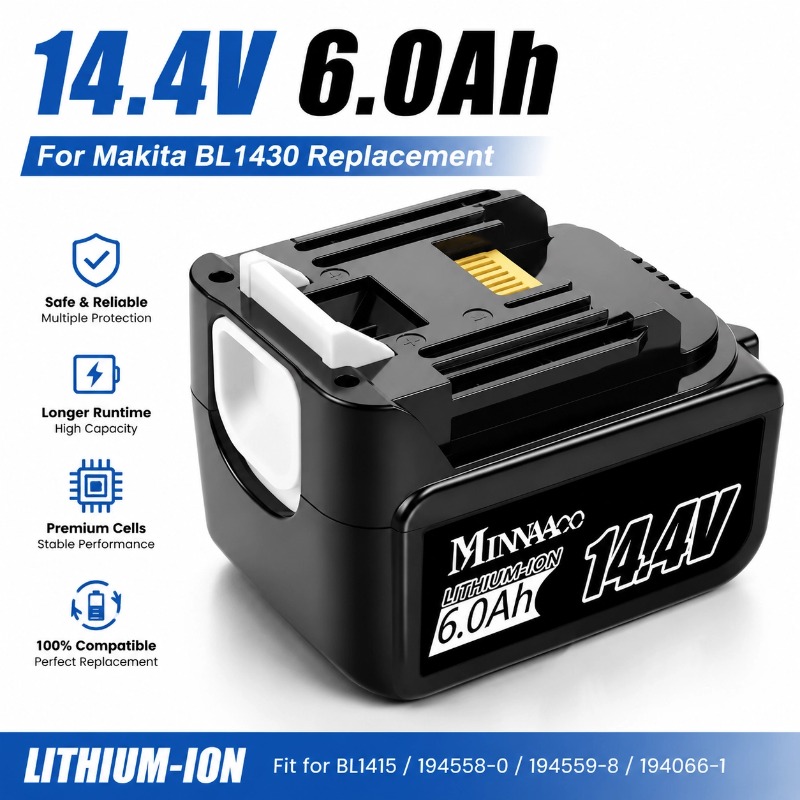 Batería de Repuesto Recargable - Makita Drill Hp1640 reseña y precio